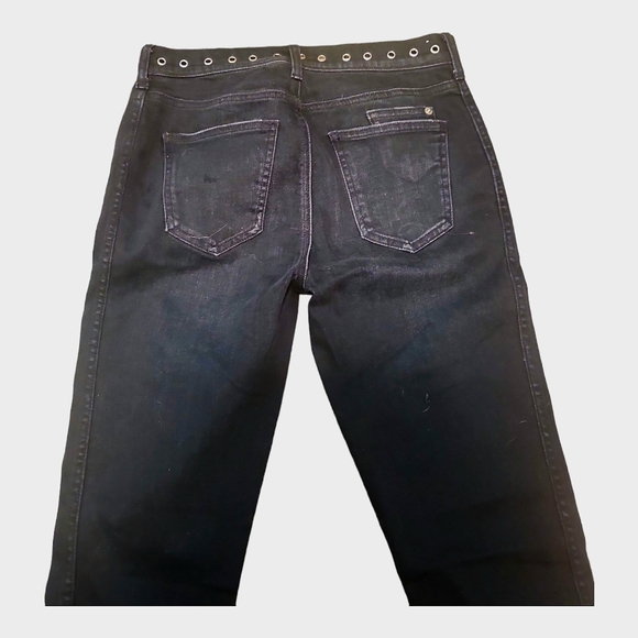 Current/Elliott High Waist 7 Pocket Studded Stiletto Luminary Skinny Jeans Sz 26 - Picture 10 of 14